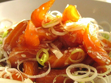 Saumon mariné à la japonaise traditionnel
