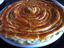 Tarte spirale ricotta/épinards