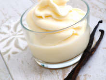 Crème anglaise glacée à la vanille