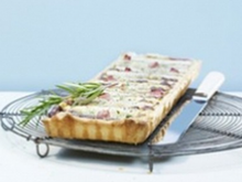 Quiche aux salsifis et au raifort et gruyère AOC