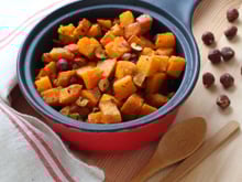 Cocotte de potimarron et Butternut aux noisettes