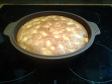 Gâteau aux pommes sans œufs sans beurre