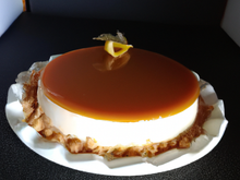 Entremet à la confiture de lait