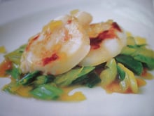 Noix de Saint-Jacques au citron et au gingembre