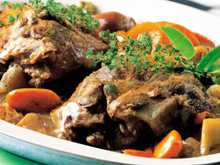 Ris de veau braisés au four