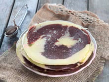 Crêpes marbrées