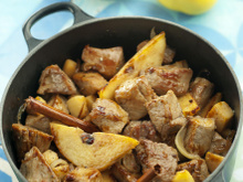 Veau aux coings et à la cannelle