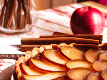 Tarte aux Pommes à la cannelle