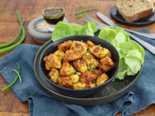 Poulet croustillant au curry