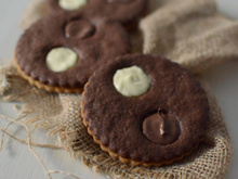 Sablés lunettes aux 3 chocolats