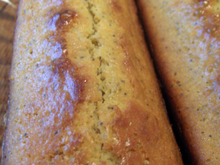 Cake au citron, miel et graines de pavot