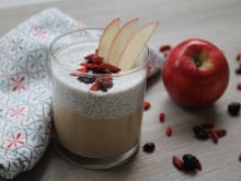 Pudding de chia pomme-cannelle