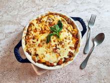Gratin de gnocchi à la bolognaise
