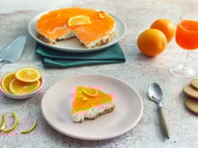 Amateur de Spritz ? Testez notre recette de cheesecake inspiré du célèbre cocktail !