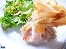 Aumônière au saumon