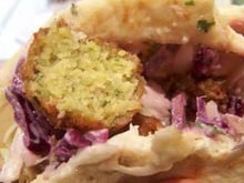 Falafel pois chiches fèves et épices