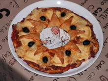 Pizza soleil aux herbes de Provence