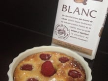 P'tit gâteau chocolat blanc-amandes-framboises