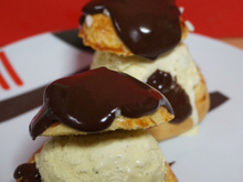 Chouquettes façon profiteroles
