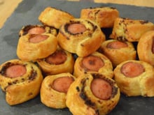 Feuilletés aux saucisses
