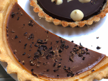 Tarte légère au chocolat pralinoise et chocolat noir