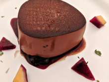 Foie gras mi-cuit au cacao