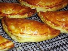 Chaussons poireaux et bacon