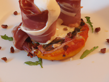 Filet mignon au jambon et mozzarella