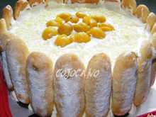 Charlotte lorraine au mascarpone