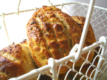 P'tits pains aux abricots moelleux, son d'avoine et graines de lin...