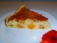 Tarte au riz et abricots