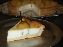 Tarte aux poires de Julia Child