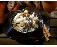 Harengs fumés à la crème de fenouil