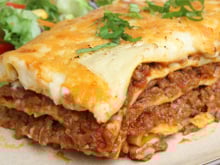 Lasagnes à la sauce bolognaise faite maison