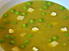 Potage aux pois cassés
