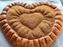 Le cœur en pain d'épice