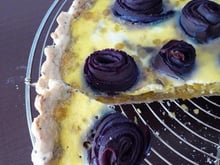 Tartes aux carottes purple haze et lentilles corail