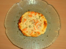Flans au surimi et Boursin