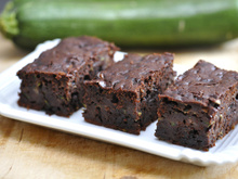 Brownie au chocolat et courgettes