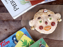 Tartine sucrée comme un bonhomme