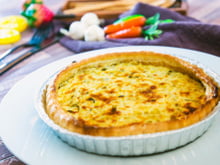 Tarte au saumon fumé facile