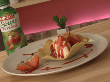 Tulipe tout fraise !