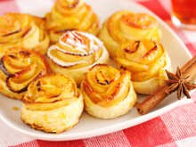 Tartelettes aux pommes Roses