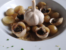 Petits-gris à l'ail et au Monbazillac