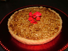 Tarte aux pignons