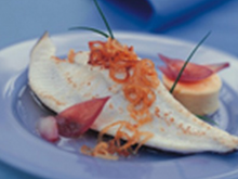 Turbot à l'échalote