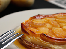 Tatin de pomme de terre au reblochon