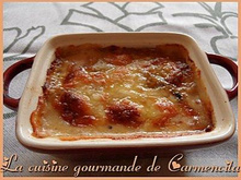 Cassolettes de St Jacques et saumon au Maroilles