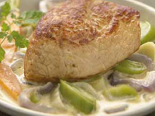 Quasi de veau à la réglisse