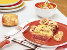 Pavé de rumsteack gratiné à la mayonnaise